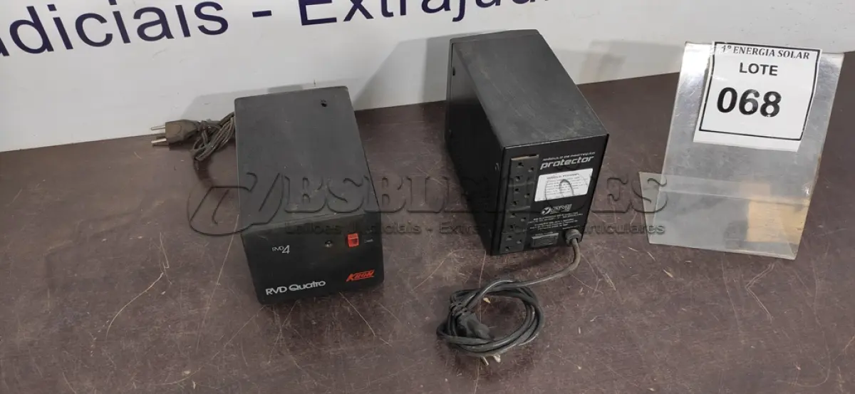 LOTE 068 - 02 ESTABILIZADORES. (NO ESTADO) ATENÇÃO! FAZER A VISITAÇÃO ANTES DE ARREMATAR, NÃO SABEMOS SE FUNCIONA, LEILÃO NÃO TEM GARANTIA E NEM DEVOLUÇÃO, SUJEITO A POSSÍVEIS AVARIAS VISÍVEIS/OCULTAS E/OU AUSÊNCIA DE COMPONENTES.