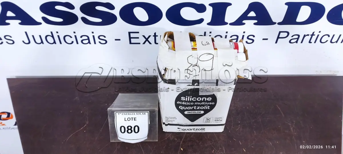 LOTE 080 - 01 LOTE COM TUBOS DE SILICONE. (NO ESTADO) ATENÇÃO! FAZER A VISITAÇÃO ANTES DE ARREMATAR, NÃO SABEMOS SE FUNCIONA, LEILÃO NÃO TEM GARANTIA E NEM DEVOLUÇÃO, SUJEITO A POSSÍVEIS AVARIAS VISÍVEIS/OCULTAS E/OU AUSÊNCIA DE COMPONENTES.