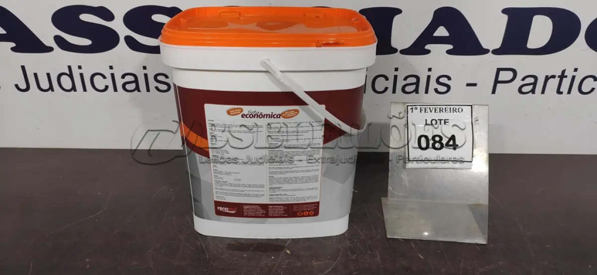 LOTE 084 - 01 BALDE DE SELADOR ACRÍLICO 16L INTERIOR/EXTERIOR MARCA RENOCRIL. (NO ESTADO) ATENÇÃO! FAZER A VISITAÇÃO ANTES DE ARREMATAR, NÃO SABEMOS SE FUNCIONA, LEILÃO NÃO TEM GARANTIA E NEM DEVOLUÇÃO, SUJEITO A POSSÍVEIS AVARIAS VISÍVEIS/OCULTAS E/OU AUSÊNCIA DE COMPONENTES.