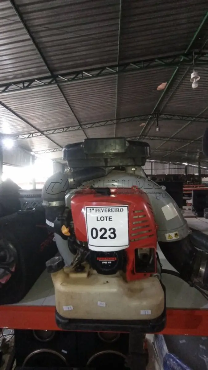 LOTE 023 - 01 SOPRADOR MARCA KAWASHIMA COM AVARIAS. (NO ESTADO) ATENÇÃO! FAZER A VISITAÇÃO ANTES DE ARREMATAR, NÃO SABEMOS SE FUNCIONA, LEILÃO NÃO TEM GARANTIA E NEM DEVOLUÇÃO, SUJEITO A POSSÍVEIS AVARIAS VISÍVEIS/OCULTAS E/OU AUSÊNCIA DE COMPONENTES.