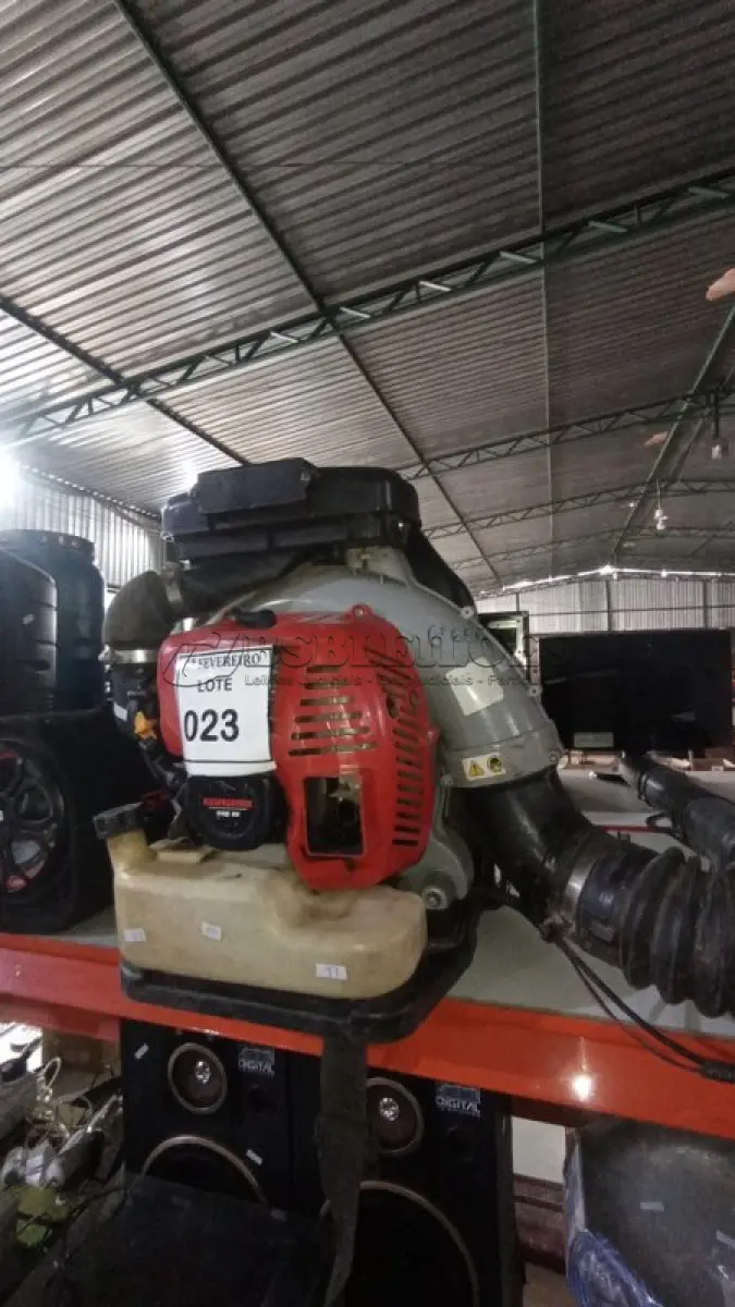 LOTE 023 - 01 SOPRADOR MARCA KAWASHIMA COM AVARIAS. (NO ESTADO) ATENÇÃO! FAZER A VISITAÇÃO ANTES DE ARREMATAR, NÃO SABEMOS SE FUNCIONA, LEILÃO NÃO TEM GARANTIA E NEM DEVOLUÇÃO, SUJEITO A POSSÍVEIS AVARIAS VISÍVEIS/OCULTAS E/OU AUSÊNCIA DE COMPONENTES.