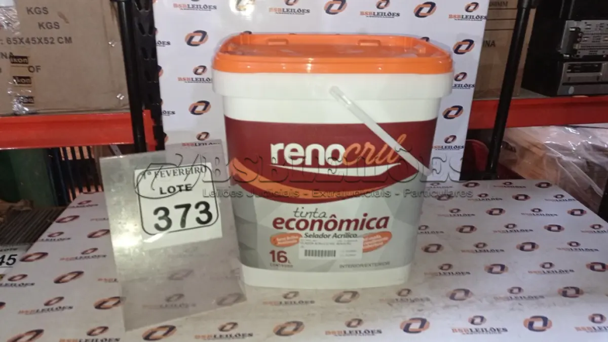 LOTE 373 - 01 BALDE DE SELADOR ACRÍLICO 16L INTERIOR/EXTERIOR MARCA RENOCRIL. (NO ESTADO) ATENÇÃO! FAZER A VISITAÇÃO ANTES DE ARREMATAR, NÃO SABEMOS SE FUNCIONA, LEILÃO NÃO TEM GARANTIA E NEM DEVOLUÇÃO, SUJEITO A POSSÍVEIS AVARIAS VISÍVEIS/OCULTAS E/OU AUSÊNCIA DE COMPONENTES.