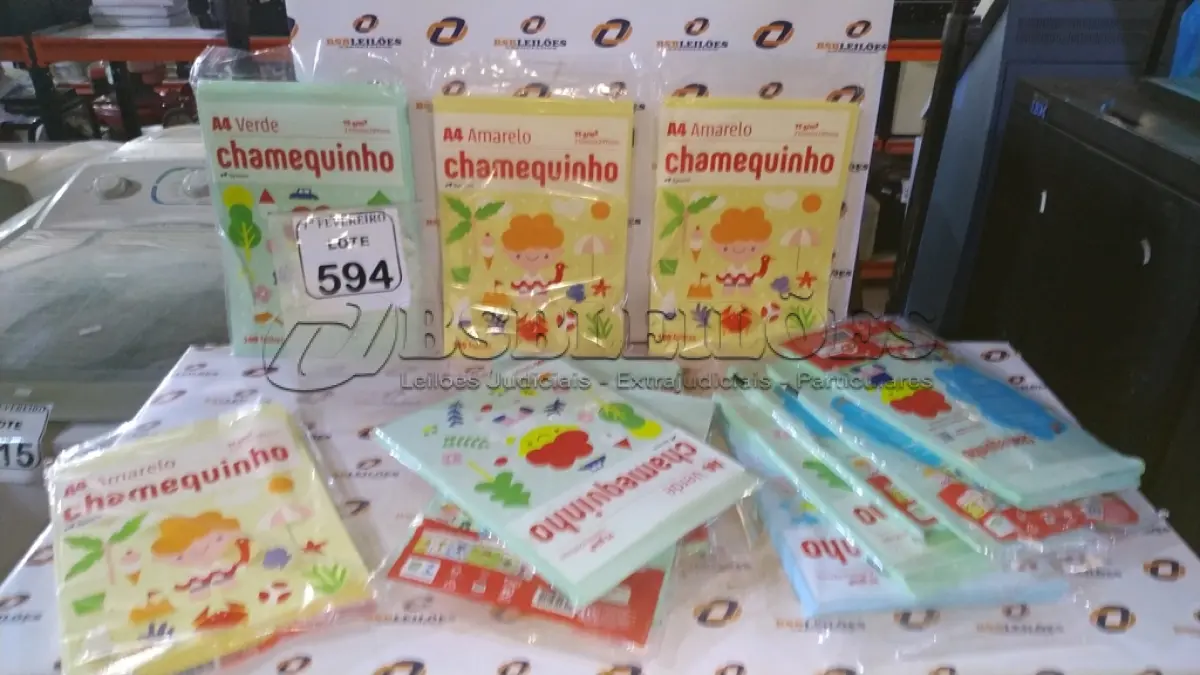 LOTE 594 - 12 PACOTES DE CHAMEQUINHO. (NO ESTADO) ATENÇÃO! FAZER A VISITAÇÃO ANTES DE ARREMATAR, NÃO SABEMOS SE FUNCIONA, LEILÃO NÃO TEM GARANTIA E NEM DEVOLUÇÃO, SUJEITO A POSSÍVEIS AVARIAS VISÍVEIS/OCULTAS E/OU AUSÊNCIA DE COMPONENTES.