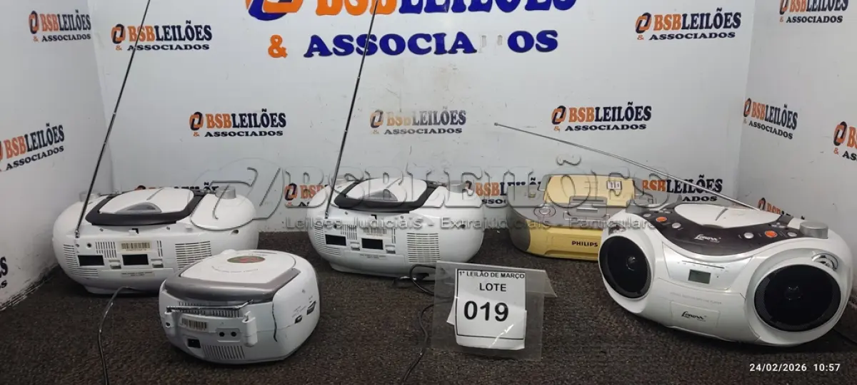 LOTE 019 - 05 MICROS SYSTEMS DE MARCAS E MODELOS DIVERSOS. (NO ESTADO) ATENÇÃO! FAZER A VISITAÇÃO ANTES DE ARREMATAR, NÃO SABEMOS SE FUNCIONA, LEILÃO NÃO TEM GARANTIA E NEM DEVOLUÇÃO, SUJEITO A POSSÍVEIS AVARIAS VISÍVEIS/OCULTAS E/OU AUSÊNCIA DE COMPONENTES.