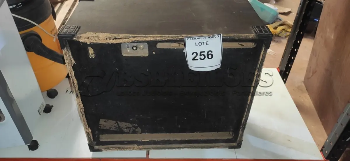 LOTE 256 - 01 CAIXA DE SOM AMPLIFICADORA. (NO ESTADO) ATENÇÃO! FAZER A VISITAÇÃO ANTES DE ARREMATAR, NÃO SABEMOS SE FUNCIONA, LEILÃO NÃO TEM GARANTIA E NEM DEVOLUÇÃO, SUJEITO A POSSÍVEIS AVARIAS VISÍVEIS/OCULTAS E/OU AUSÊNCIA DE COMPONENTES.
