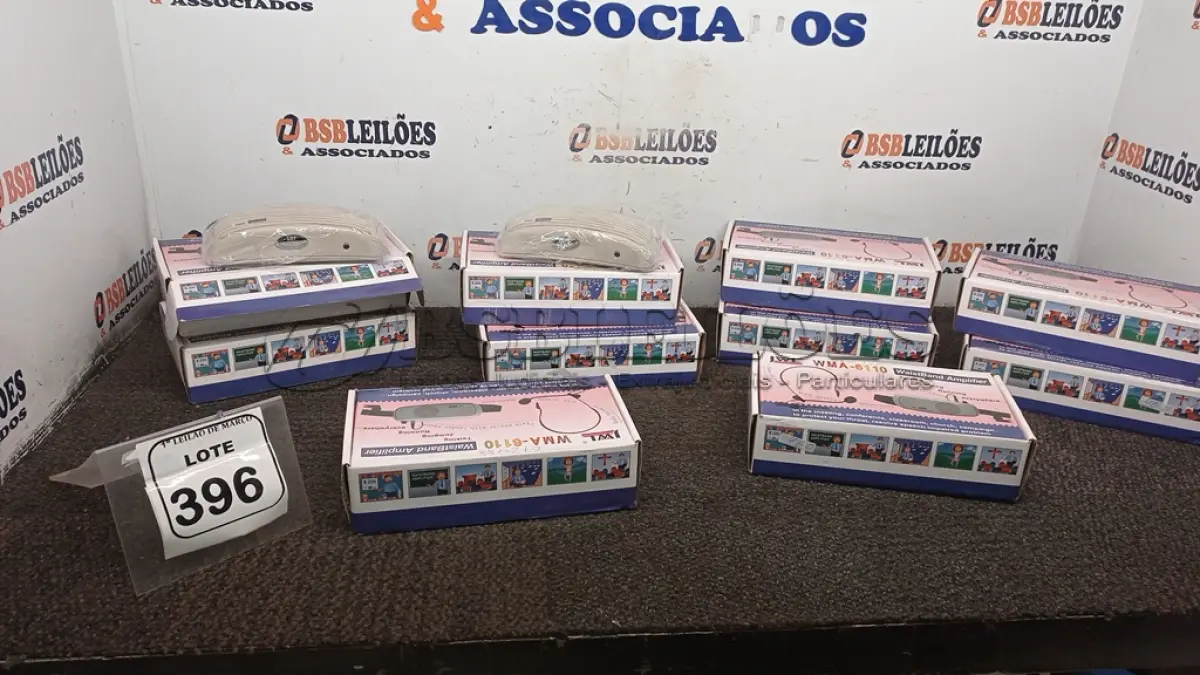 LOTE 396 - 10 MICROFONES PARA SEMINÁRIO MODELO WMA-6110 MARCA JWL. (NO ESTADO) ATENÇÃO! FAZER A VISITAÇÃO ANTES DE ARREMATAR, NÃO SABEMOS SE FUNCIONA, LEILÃO NÃO TEM GARANTIA E NEM DEVOLUÇÃO, SUJEITO A POSSÍVEIS AVARIAS VISÍVEIS/OCULTAS E/OU AUSÊNCIA DE COMPONENTES.