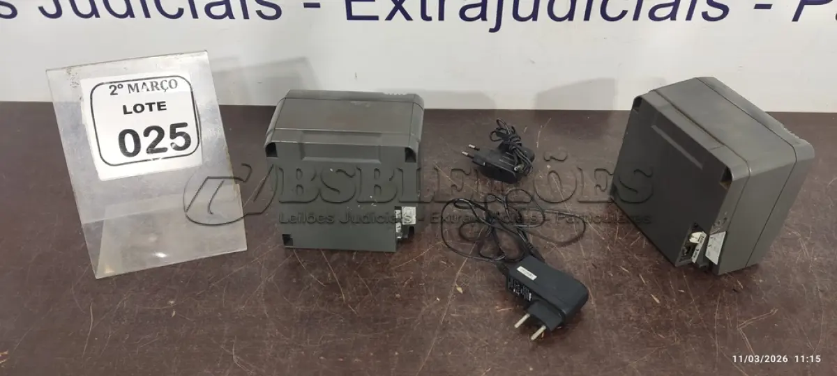 LOTE 025 - 02 LEITORAS DE CÓDIGO DE BARRAS MARCA DATALOGIC COM FONTE. (NO ESTADO) ATENÇÃO! FAZER A VISITAÇÃO ANTES DE ARREMATAR, NÃO SABEMOS SE FUNCIONA, LEILÃO NÃO TEM GARANTIA E NEM DEVOLUÇÃO, SUJEITO A POSSÍVEIS AVARIAS VISÍVEIS/OCULTAS E/OU AUSÊNCIA DE COMPONENTES.