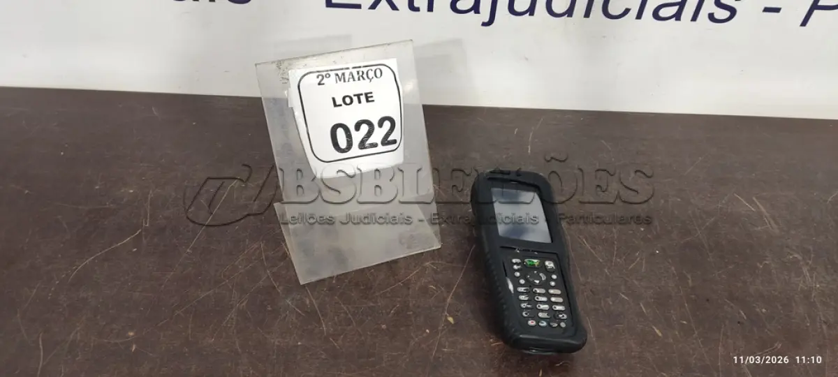 LOTE 022 - 01 COLETORA DE DADOS PORTÁTIL MODELO DOLPHIN 6500 MARCA HONEYWELL. (NO ESTADO) ATENÇÃO! FAZER A VISITAÇÃO ANTES DE ARREMATAR, NÃO SABEMOS SE FUNCIONA, LEILÃO NÃO TEM GARANTIA E NEM DEVOLUÇÃO, SUJEITO A POSSÍVEIS AVARIAS VISÍVEIS/OCULTAS E/OU AUSÊNCIA DE COMPONENTES.