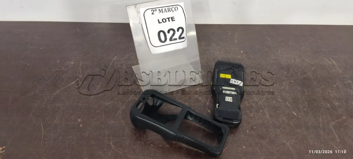 LOTE 022 - 01 COLETORA DE DADOS PORTÁTIL MODELO DOLPHIN 6500 MARCA HONEYWELL. (NO ESTADO) ATENÇÃO! FAZER A VISITAÇÃO ANTES DE ARREMATAR, NÃO SABEMOS SE FUNCIONA, LEILÃO NÃO TEM GARANTIA E NEM DEVOLUÇÃO, SUJEITO A POSSÍVEIS AVARIAS VISÍVEIS/OCULTAS E/OU AUSÊNCIA DE COMPONENTES.