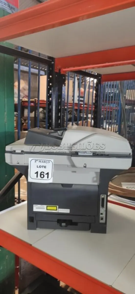 LOTE 161 - 01 IMPRESSORA MODELO DCP-8085DN MARCA BROTHER. (NO ESTADO) ATENÇÃO! FAZER A VISITAÇÃO ANTES DE ARREMATAR, NÃO SABEMOS SE FUNCIONA, LEILÃO NÃO TEM GARANTIA E NEM DEVOLUÇÃO, SUJEITO A POSSÍVEIS AVARIAS VISÍVEIS/OCULTAS E/OU AUSÊNCIA DE COMPONENTES.