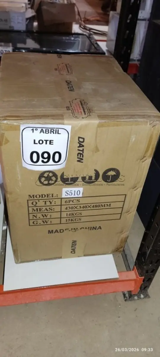 LOTE 090 - 06 SUPORTES PARA MONITORES MARCA DATEN. (NO ESTADO) ATENÇÃO! FAZER A VISITAÇÃO ANTES DE ARREMATAR, NÃO SABEMOS SE FUNCIONA, LEILÃO NÃO TEM GARANTIA E NEM DEVOLUÇÃO, SUJEITO A POSSÍVEIS AVARIAS VISÍVEIS/OCULTAS E/OU AUSÊNCIA DE COMPONENTES.