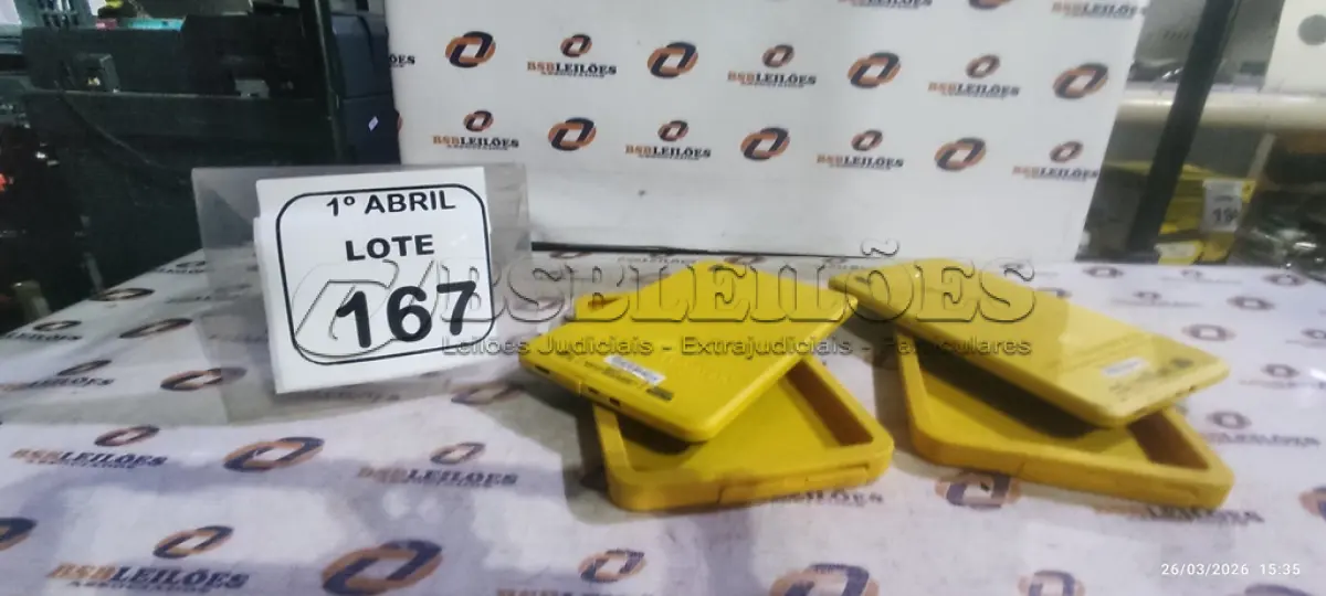 LOTE 167 - 02 TABLETS MARCA CCE. (NO ESTADO) ATENÇÃO! FAZER A VISITAÇÃO ANTES DE ARREMATAR, NÃO SABEMOS SE FUNCIONA, LEILÃO NÃO TEM GARANTIA E NEM DEVOLUÇÃO, SUJEITO A POSSÍVEIS AVARIAS VISÍVEIS/OCULTAS E/OU AUSÊNCIA DE COMPONENTES.