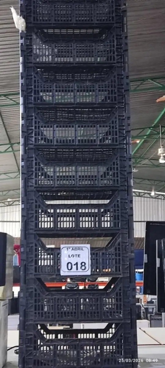 LOTE 018 - 10 CESTAS ORGANIZADORA. (NO ESTADO) ATENÇÃO! FAZER A VISITAÇÃO ANTES DE ARREMATAR, NÃO SABEMOS SE FUNCIONA, LEILÃO NÃO TEM GARANTIA E NEM DEVOLUÇÃO, SUJEITO A POSSÍVEIS AVARIAS VISÍVEIS/OCULTAS E/OU AUSÊNCIA DE COMPONENTES.