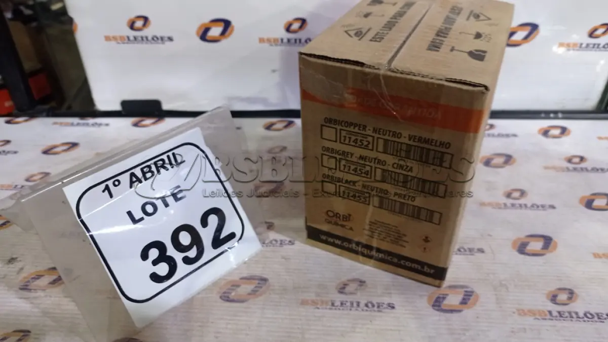 LOTE 392 - 12 BISNAGAS DE ADESIVO DE SILICONE NEUTRO DE 70G MARCA ORBI QUÍMICA. (NO ESTADO) ATENÇÃO! FAZER A VISITAÇÃO ANTES DE ARREMATAR, NÃO SABEMOS SE FUNCIONA, LEILÃO NÃO TEM GARANTIA E NEM DEVOLUÇÃO, SUJEITO A POSSÍVEIS AVARIAS VISÍVEIS/OCULTAS E/OU AUSÊNCIA DE COMPONENTES.