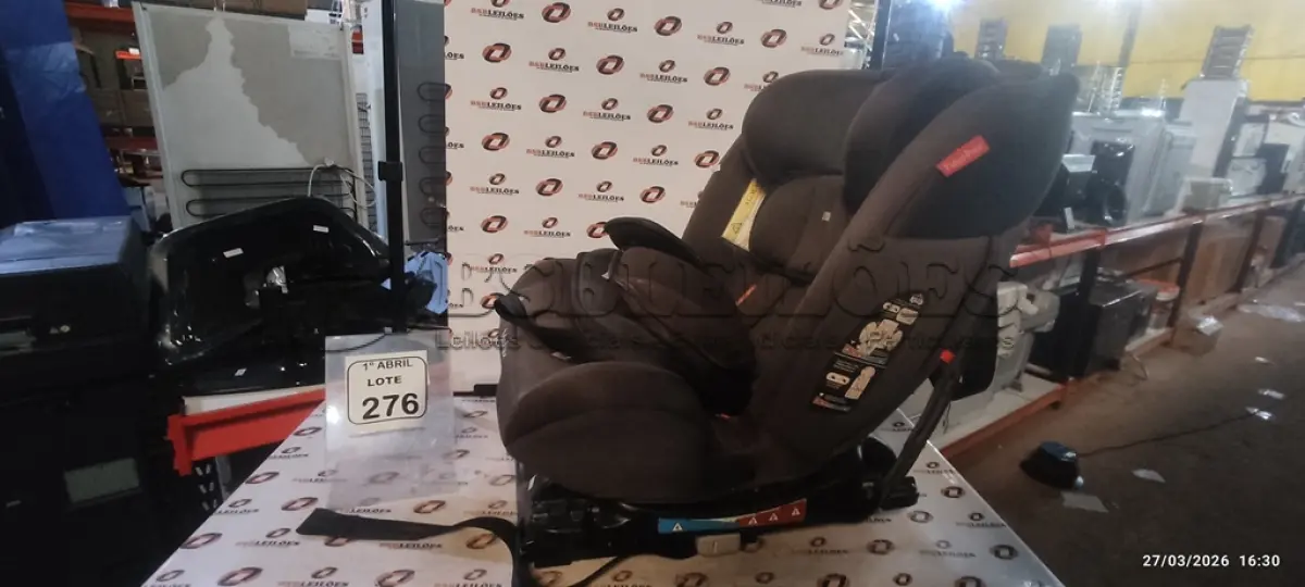 LOTE 276 - 01 CADEIRINHA DE CRIANÇA PARA CARRO MARCA FISHER PRICE. (NO ESTADO) ATENÇÃO! FAZER A VISITAÇÃO ANTES DE ARREMATAR, NÃO SABEMOS SE FUNCIONA, LEILÃO NÃO TEM GARANTIA E NEM DEVOLUÇÃO, SUJEITO A POSSÍVEIS AVARIAS VISÍVEIS/OCULTAS E/OU AUSÊNCIA DE COMPONENTES.