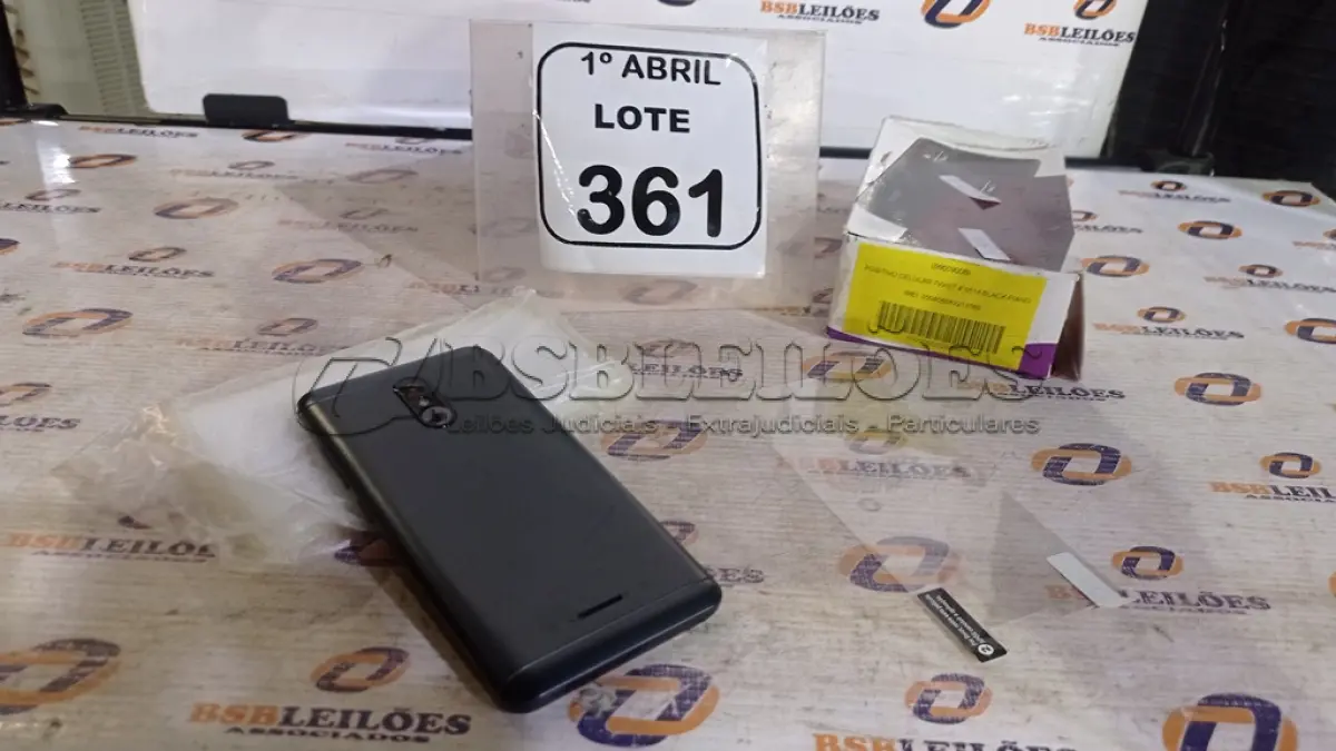 LOTE 361 - 01 SMARTFONE MODELO TWIST MARCA POSITIVO. (NO ESTADO) ATENÇÃO! FAZER A VISITAÇÃO ANTES DE ARREMATAR, NÃO SABEMOS SE FUNCIONA, LEILÃO NÃO TEM GARANTIA E NEM DEVOLUÇÃO, SUJEITO A POSSÍVEIS AVARIAS VISÍVEIS/OCULTAS E/OU AUSÊNCIA DE COMPONENTES.