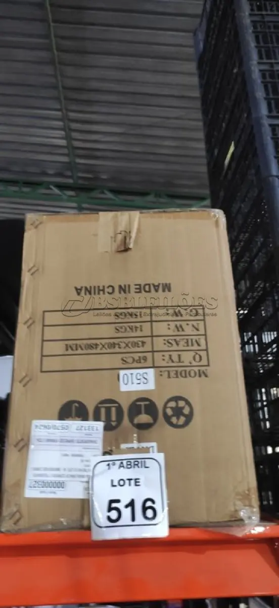LOTE 516 - 06 SUPORTES PARA MONITORES MARCA DATEN. (NO ESTADO) ATENÇÃO! FAZER A VISITAÇÃO ANTES DE ARREMATAR, NÃO SABEMOS SE FUNCIONA, LEILÃO NÃO TEM GARANTIA E NEM DEVOLUÇÃO, SUJEITO A POSSÍVEIS AVARIAS VISÍVEIS/OCULTAS E/OU AUSÊNCIA DE COMPONENTES.