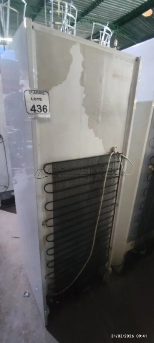 LOTE 436 - 01 GELADEIRA 220V MARCA BRASTEMP. (NO ESTADO) ATENÇÃO! FAZER A VISITAÇÃO ANTES DE ARREMATAR, NÃO SABEMOS SE FUNCIONA, LEILÃO NÃO TEM GARANTIA E NEM DEVOLUÇÃO, SUJEITO A POSSÍVEIS AVARIAS VISÍVEIS/OCULTAS E/OU AUSÊNCIA DE COMPONENTES.