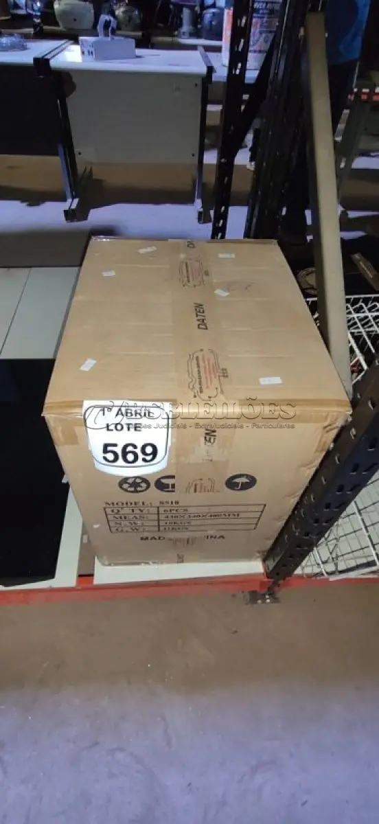 LOTE 569 - 06 SUPORTES PARA MONITORES MARCA DATEN. (NO ESTADO) ATENÇÃO! FAZER A VISITAÇÃO ANTES DE ARREMATAR, NÃO SABEMOS SE FUNCIONA, LEILÃO NÃO TEM GARANTIA E NEM DEVOLUÇÃO, SUJEITO A POSSÍVEIS AVARIAS VISÍVEIS/OCULTAS E/OU AUSÊNCIA DE COMPONENTES.