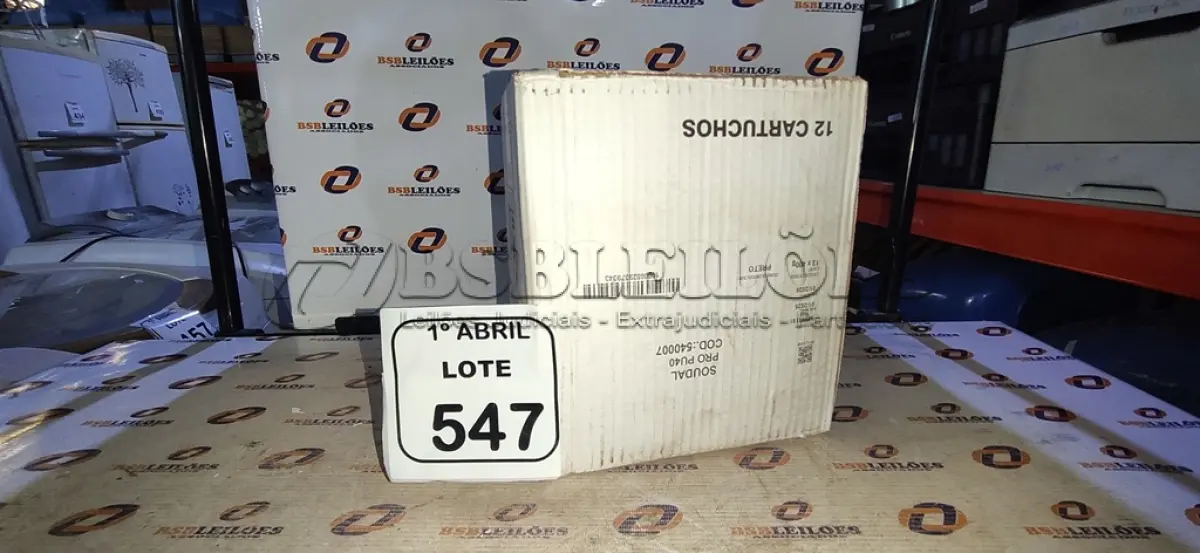 LOTE 547 - 01 CAIXA COM 12 PU 40 ADESIVO/SELANTES DE 230ML MARCA PRO. (NO ESTADO) ATENÇÃO! FAZER A VISITAÇÃO ANTES DE ARREMATAR, NÃO SABEMOS SE FUNCIONA, LEILÃO NÃO TEM GARANTIA E NEM DEVOLUÇÃO, SUJEITO A POSSÍVEIS AVARIAS VISÍVEIS/OCULTAS E/OU AUSÊNCIA DE COMPONENTES.