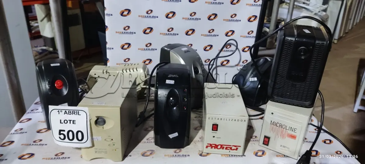 LOTE 500 - 09 ESTABILIZADORES DE MARCAS E MODELOS DIVERSOS. (NO ESTADO) ATENÇÃO! FAZER A VISITAÇÃO ANTES DE ARREMATAR, NÃO SABEMOS SE FUNCIONA, LEILÃO NÃO TEM GARANTIA E NEM DEVOLUÇÃO, SUJEITO A POSSÍVEIS AVARIAS VISÍVEIS/OCULTAS E/OU AUSÊNCIA DE COMPONENTES.