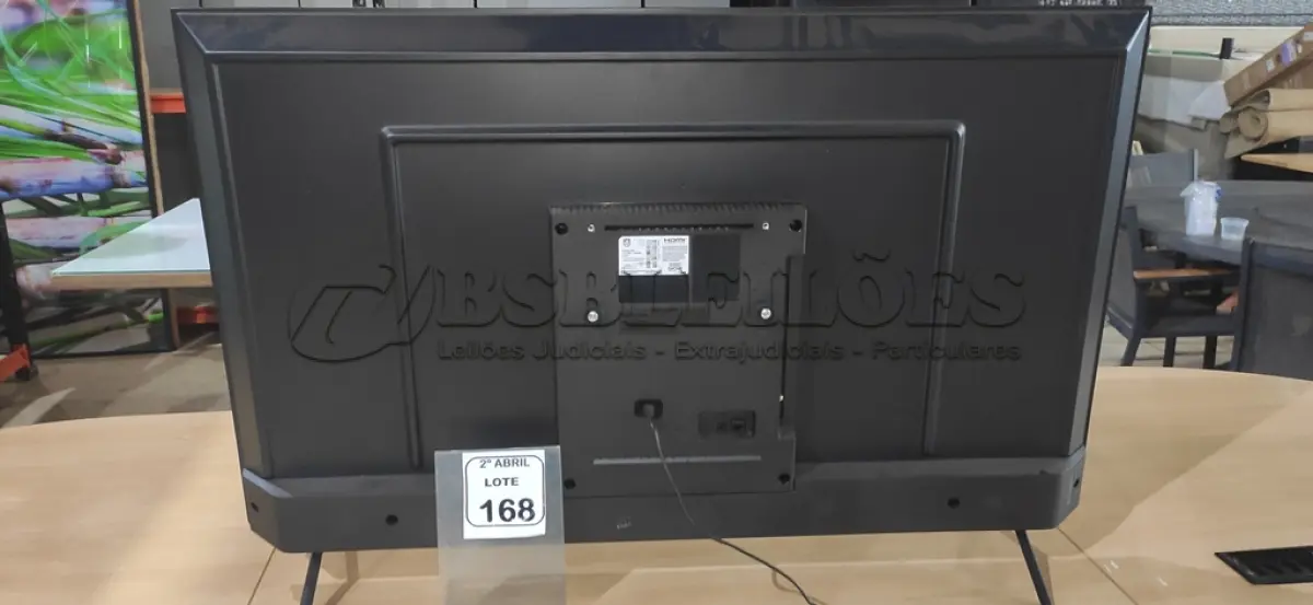 LOTE 168 - 01 TV SMART PHILIPS 50” 4K UHD LED GOOGLE TV MODELO :50PUG7408/78 BIVOLTS. (NO ESTADO) ATENÇÃO! FAZER A VISITAÇÃO ANTES DE ARREMATAR, NÃO SABEMOS SE FUNCIONA, LEILÃO NÃO TEM GARANTIA E NEM DEVOLUÇÃO, SUJEITO A POSSÍVEIS AVARIAS VISÍVEIS/OCULTAS E/OU AUSÊNCIA DE COMPONENTES.