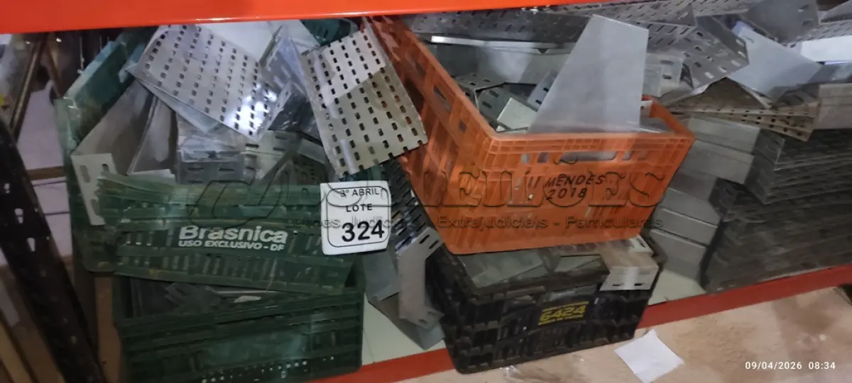 LOTE 324 - 01 LOTE COM GRANDE QUANTIDADE DE ELETROCALHAS. (NO ESTADO) ATENÇÃO! FAZER A VISITAÇÃO ANTES DE ARREMATAR, NÃO SABEMOS SE FUNCIONA, LEILÃO NÃO TEM GARANTIA E NEM DEVOLUÇÃO, SUJEITO A POSSÍVEIS AVARIAS VISÍVEIS/OCULTAS E/OU AUSÊNCIA DE COMPONENTES.