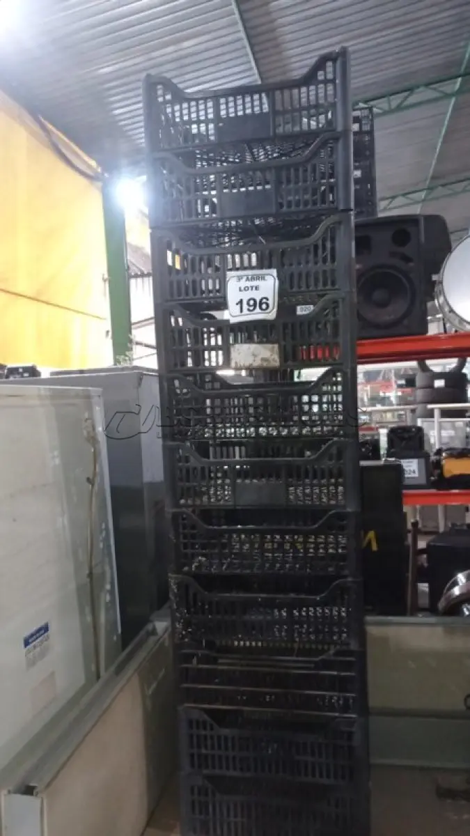LOTE 196 - 10 CESTAS ORGANIZADORAS. (NO ESTADO) ATENÇÃO! FAZER A VISITAÇÃO ANTES DE ARREMATAR, NÃO SABEMOS SE FUNCIONA, LEILÃO NÃO TEM GARANTIA E NEM DEVOLUÇÃO, SUJEITO A POSSÍVEIS AVARIAS VISÍVEIS/OCULTAS E/OU AUSÊNCIA DE COMPONENTES.