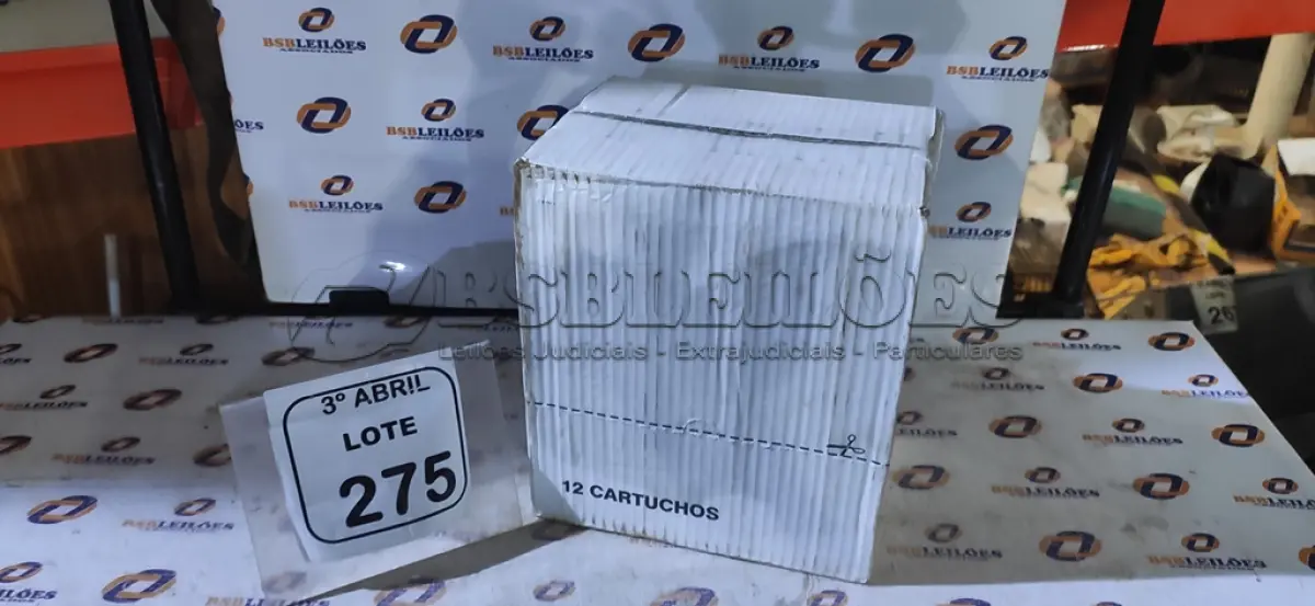 LOTE 275 - 01 CAIXA COM 12 PU 40 ADESIVO/SELANTES DE 230ML MARCA PRO. (NO ESTADO) ATENÇÃO! FAZER A VISITAÇÃO ANTES DE ARREMATAR, NÃO SABEMOS SE FUNCIONA, LEILÃO NÃO TEM GARANTIA E NEM DEVOLUÇÃO, SUJEITO A POSSÍVEIS AVARIAS VISÍVEIS/OCULTAS E/OU AUSÊNCIA DE COMPONENTES.