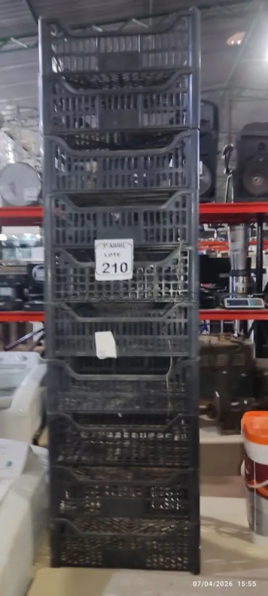 LOTE 210 - 10 CESTAS ORGANIZADORAS. (NO ESTADO) ATENÇÃO! FAZER A VISITAÇÃO ANTES DE ARREMATAR, NÃO SABEMOS SE FUNCIONA, LEILÃO NÃO TEM GARANTIA E NEM DEVOLUÇÃO, SUJEITO A POSSÍVEIS AVARIAS VISÍVEIS/OCULTAS E/OU AUSÊNCIA DE COMPONENTES.