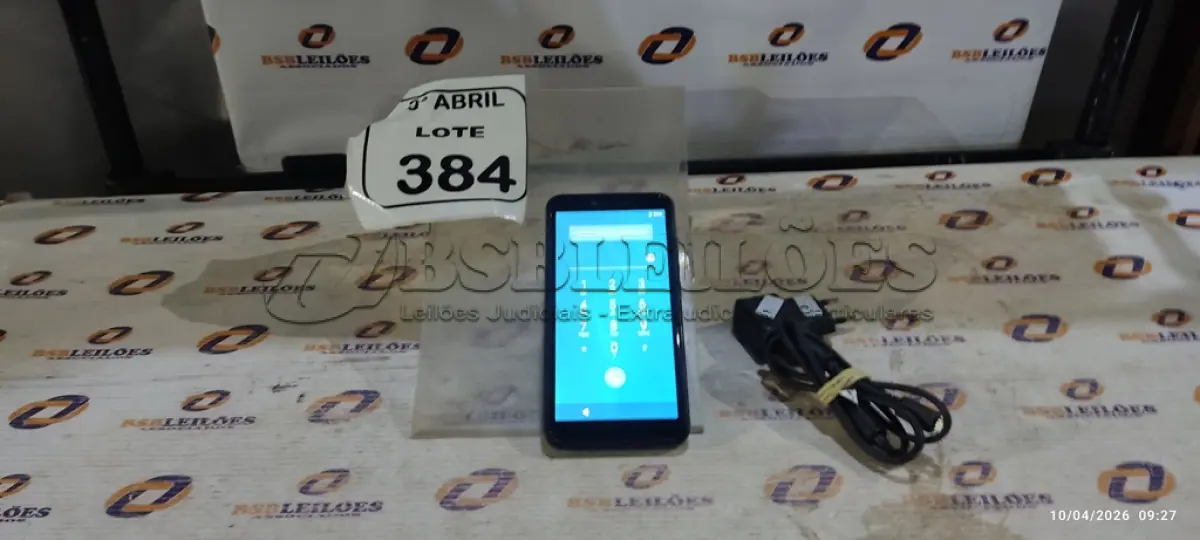 LOTE 384 - 01 CELULAR MULTILASER COM CARREGADOR. (NO ESTADO) ATENÇÃO! FAZER A VISITAÇÃO ANTES DE ARREMATAR, NÃO SABEMOS SE FUNCIONA, LEILÃO NÃO TEM GARANTIA E NEM DEVOLUÇÃO, SUJEITO A POSSÍVEIS AVARIAS VISÍVEIS/OCULTAS E/OU AUSÊNCIA DE COMPONENTES.