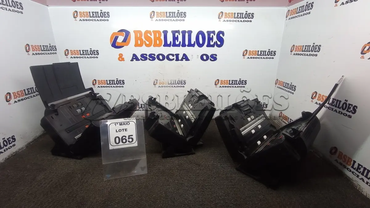 LOTE 065 - 03 SCANNERS MODELOS DIVERSOS MARCA KODAK. (NO ESTADO) ATENÇÃO! FAZER A VISITAÇÃO ANTES DE ARREMATAR, NÃO SABEMOS SE FUNCIONA, LEILÃO NÃO TEM GARANTIA E NEM DEVOLUÇÃO, SUJEITO A POSSÍVEIS AVARIAS VISÍVEIS/OCULTAS E/OU AUSÊNCIA DE COMPONENTES.