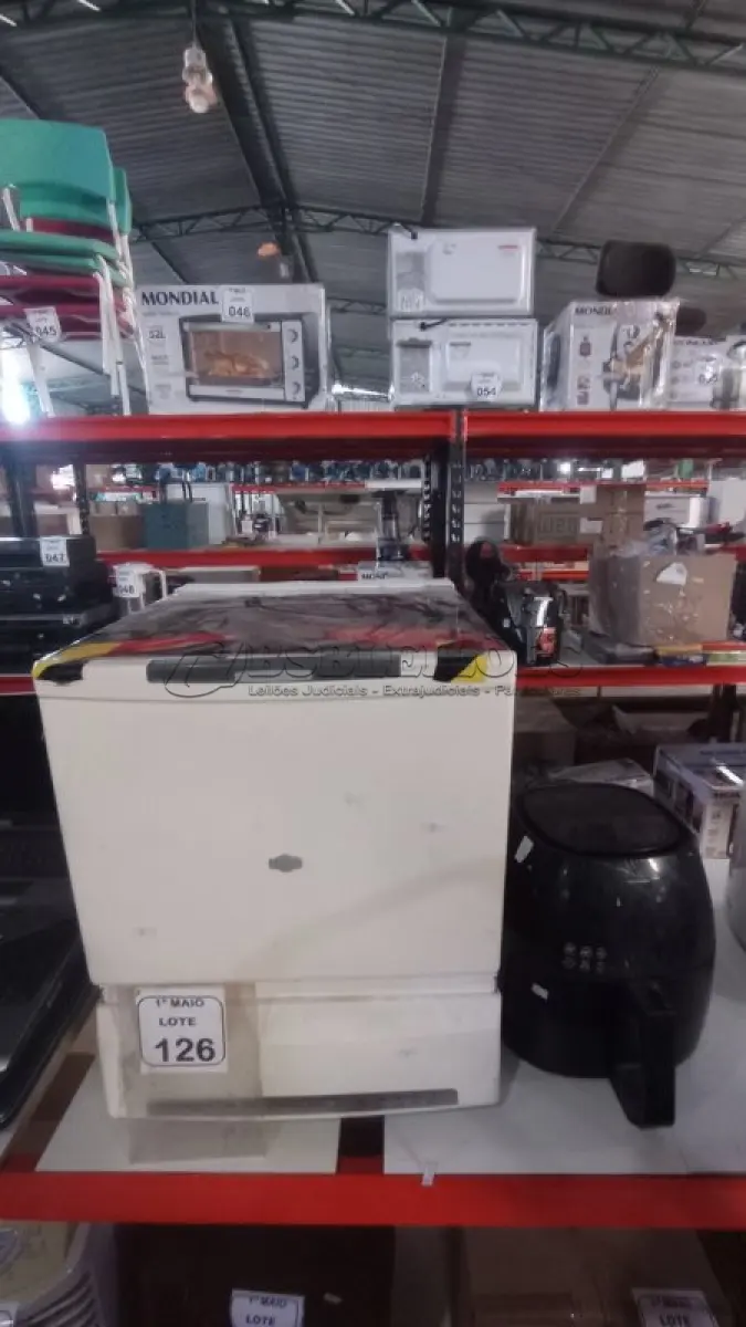 LOTE 126 - 01 LAVA LOUÇAS 220V MARCA BRASTEMP E 01 AIR FRYER 220V MARCA PHILIPS (NO ESTADO) ATENÇÃO! FAZER A VISITAÇÃO ANTES DE ARREMATAR, NÃO SABEMOS SE FUNCIONA, LEILÃO NÃO TEM GARANTIA E NEM DEVOLUÇÃO, SUJEITO A POSSÍVEIS AVARIAS VISÍVEIS/OCULTAS E/OU AUSÊNCIA DE COMPONENTES.