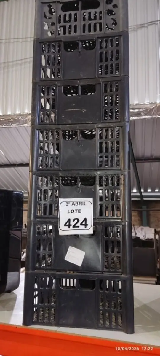LOTE 424 - 10 CESTAS ORGANIZADORAS. (NO ESTADO) ATENÇÃO! FAZER A VISITAÇÃO ANTES DE ARREMATAR, NÃO SABEMOS SE FUNCIONA, LEILÃO NÃO TEM GARANTIA E NEM DEVOLUÇÃO, SUJEITO A POSSÍVEIS AVARIAS VISÍVEIS/OCULTAS E/OU AUSÊNCIA DE COMPONENTES.