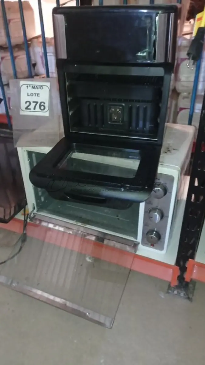 LOTE 276 - 01 AIR FRYER/FORNO 12L 220V MARCA MONDIAL. (NO ESTADO) ATENÇÃO! FAZER A VISITAÇÃO ANTES DE ARREMATAR, NÃO SABEMOS SE FUNCIONA, LEILÃO NÃO TEM GARANTIA E NEM DEVOLUÇÃO, SUJEITO A POSSÍVEIS AVARIAS VISÍVEIS/OCULTAS E/OU AUSÊNCIA DE COMPONENTES.