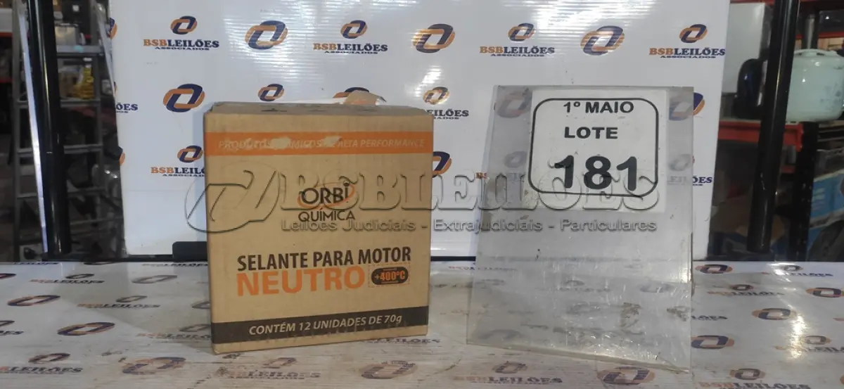 LOTE 181 - 12 BISNAGAS DE ADESIVO DE SILICONE NEUTRO DE 70G MARCA ORBI QUÍMICA. (NO ESTADO) ATENÇÃO! FAZER A VISITAÇÃO ANTES DE ARREMATAR, NÃO SABEMOS SE FUNCIONA, LEILÃO NÃO TEM GARANTIA E NEM DEVOLUÇÃO, SUJEITO A POSSÍVEIS AVARIAS VISÍVEIS/OCULTAS E/OU AUSÊNCIA DE COMPONENTES.