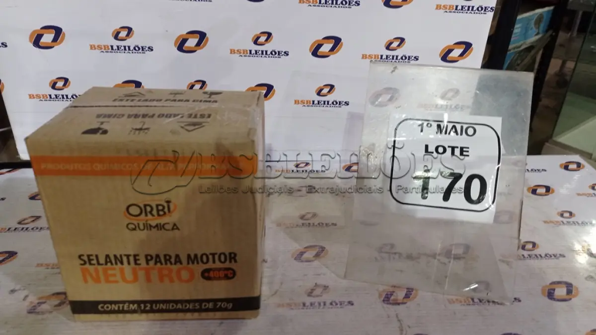 LOTE 170 - 12 BISNAGAS DE ADESIVO DE SILICONE NEUTRO DE 70G MARCA ORBI QUÍMICA. (NO ESTADO) ATENÇÃO! FAZER A VISITAÇÃO ANTES DE ARREMATAR, NÃO SABEMOS SE FUNCIONA, LEILÃO NÃO TEM GARANTIA E NEM DEVOLUÇÃO, SUJEITO A POSSÍVEIS AVARIAS VISÍVEIS/OCULTAS E/OU AUSÊNCIA DE COMPONENTES.