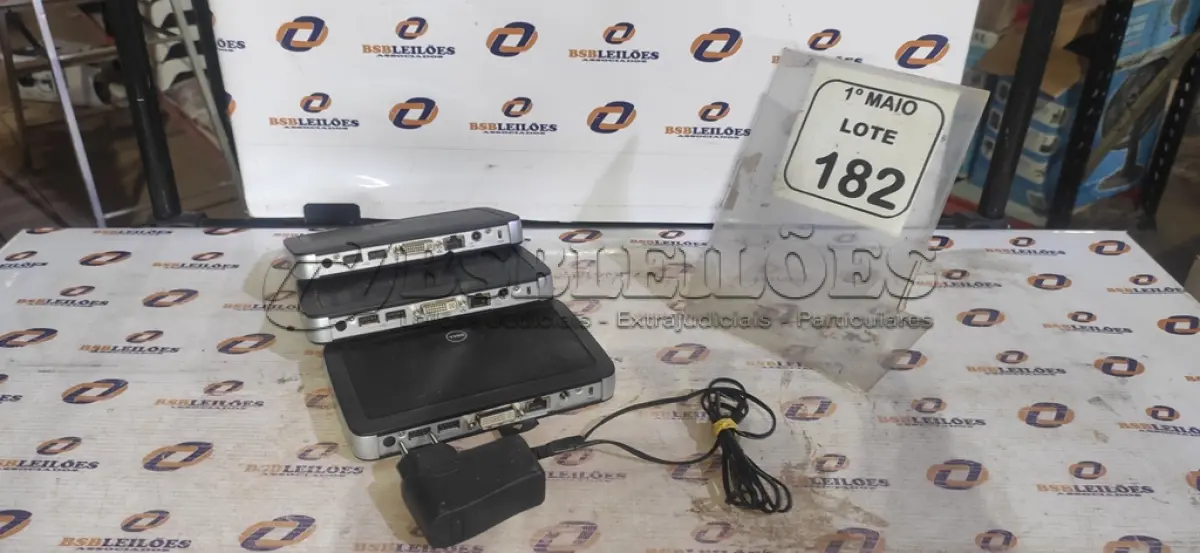LOTE 182 - 03 MINIS PC MODELO WYSE MARCA DELL. (NO ESTADO) ATENÇÃO! FAZER A VISITAÇÃO ANTES DE ARREMATAR, NÃO SABEMOS SE FUNCIONA, LEILÃO NÃO TEM GARANTIA E NEM DEVOLUÇÃO, SUJEITO A POSSÍVEIS AVARIAS VISÍVEIS/OCULTAS E/OU AUSÊNCIA DE COMPONENTES.