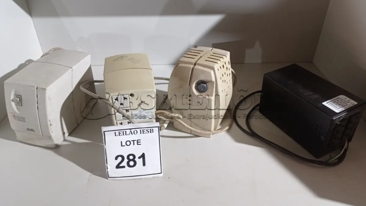 LOTE 281 - 04 ESTABILIZADORES DIVERSOS. (NO ESTADO) ATENÇÃO! FAZER A VISITAÇÃO ANTES DE ARREMATAR, NÃO SABEMOS SE FUNCIONA, LEILÃO NÃO TEM GARANTIA E NEM DEVOLUÇÃO, SUJEITO A POSSÍVEIS AVARIAS VISÍVEIS/OCULTAS E/OU AUSÊNCIA DE COMPONENTES.