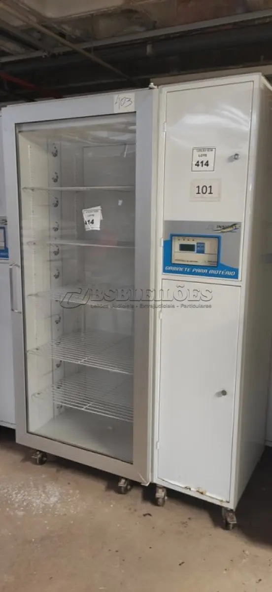 LOTE 414 - 02 GABINETES PARA BIOTÉRIO. (NO ESTADO) ATENÇÃO! FAZER A VISITAÇÃO ANTES DE ARREMATAR, NÃO SABEMOS SE FUNCIONA, LEILÃO NÃO TEM GARANTIA E NEM DEVOLUÇÃO, SUJEITO A POSSÍVEIS AVARIAS VISÍVEIS/OCULTAS E/OU AUSÊNCIA DE COMPONENTES.