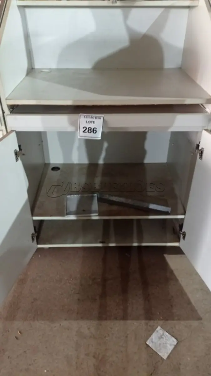 LOTE 286 - 02 BALCÕES EM MADEIRA PARA SALA DE AULA. (NO ESTADO) ATENÇÃO! FAZER A VISITAÇÃO ANTES DE ARREMATAR, NÃO SABEMOS SE FUNCIONA, LEILÃO NÃO TEM GARANTIA E NEM DEVOLUÇÃO, SUJEITO A POSSÍVEIS AVARIAS VISÍVEIS/OCULTAS E/OU AUSÊNCIA DE COMPONENTES.
