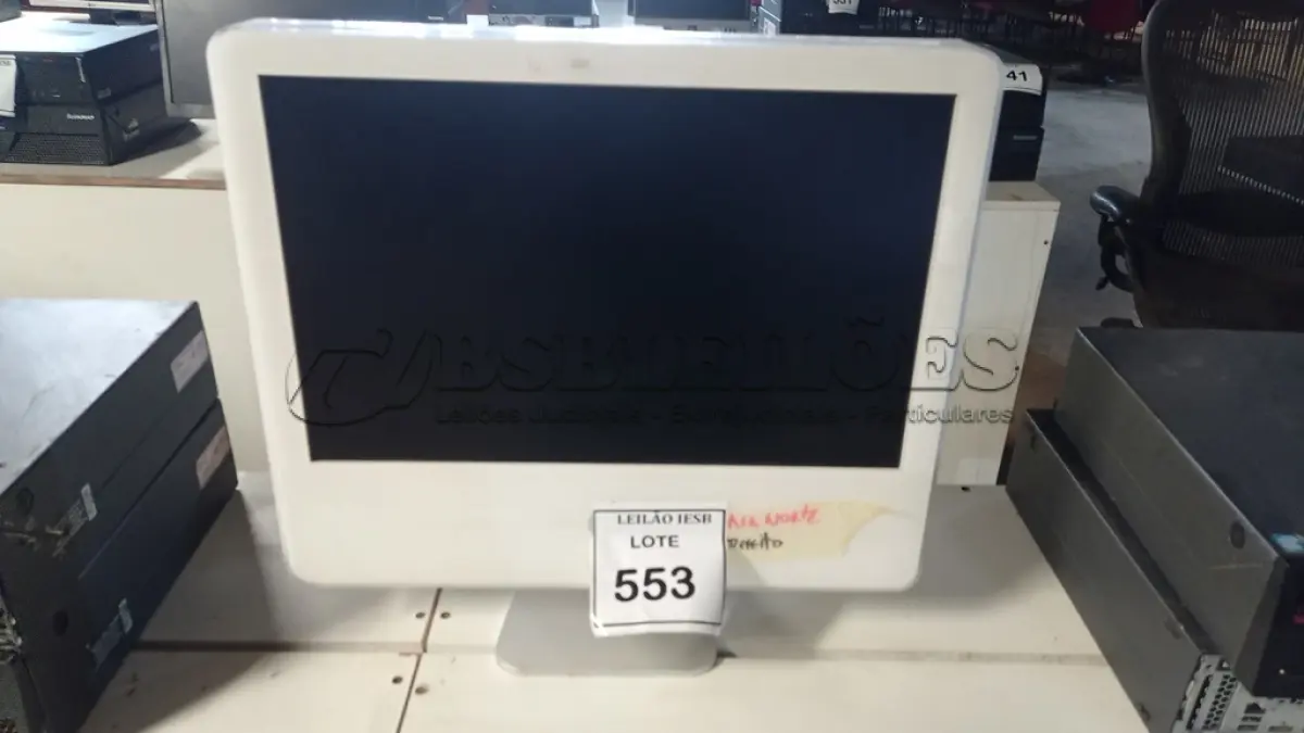 LOTE 553 - 01 IMAC. (NO ESTADO) ATENÇÃO! FAZER A VISITAÇÃO ANTES DE ARREMATAR, NÃO SABEMOS SE FUNCIONA, LEILÃO NÃO TEM GARANTIA E NEM DEVOLUÇÃO, SUJEITO A POSSÍVEIS AVARIAS VISÍVEIS/OCULTAS E/OU AUSÊNCIA DE COMPONENTES.