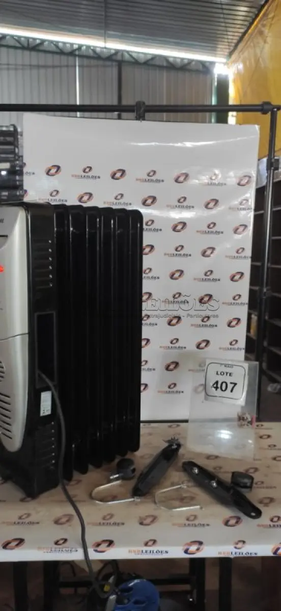 LOTE 407 - 01 AQUECEDOR 220V MARCA MONDIAL. (NO ESTADO) ATENÇÃO! FAZER A VISITAÇÃO ANTES DE ARREMATAR, NÃO SABEMOS SE FUNCIONA, LEILÃO NÃO TEM GARANTIA E NEM DEVOLUÇÃO, SUJEITO A POSSÍVEIS AVARIAS VISÍVEIS/OCULTAS E/OU AUSÊNCIA DE COMPONENTES.