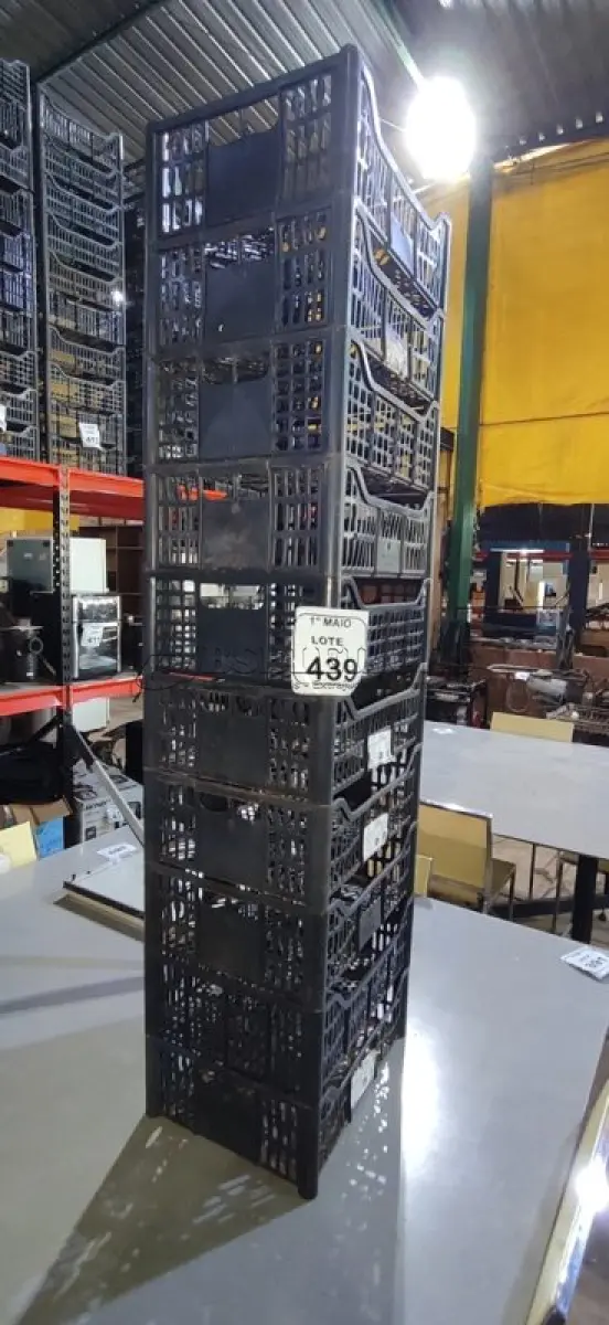 LOTE 439 - 10 CESTAS ORGANIZADORAS. (NO ESTADO) ATENÇÃO! FAZER A VISITAÇÃO ANTES DE ARREMATAR, NÃO SABEMOS SE FUNCIONA, LEILÃO NÃO TEM GARANTIA E NEM DEVOLUÇÃO, SUJEITO A POSSÍVEIS AVARIAS VISÍVEIS/OCULTAS E/OU AUSÊNCIA DE COMPONENTES.