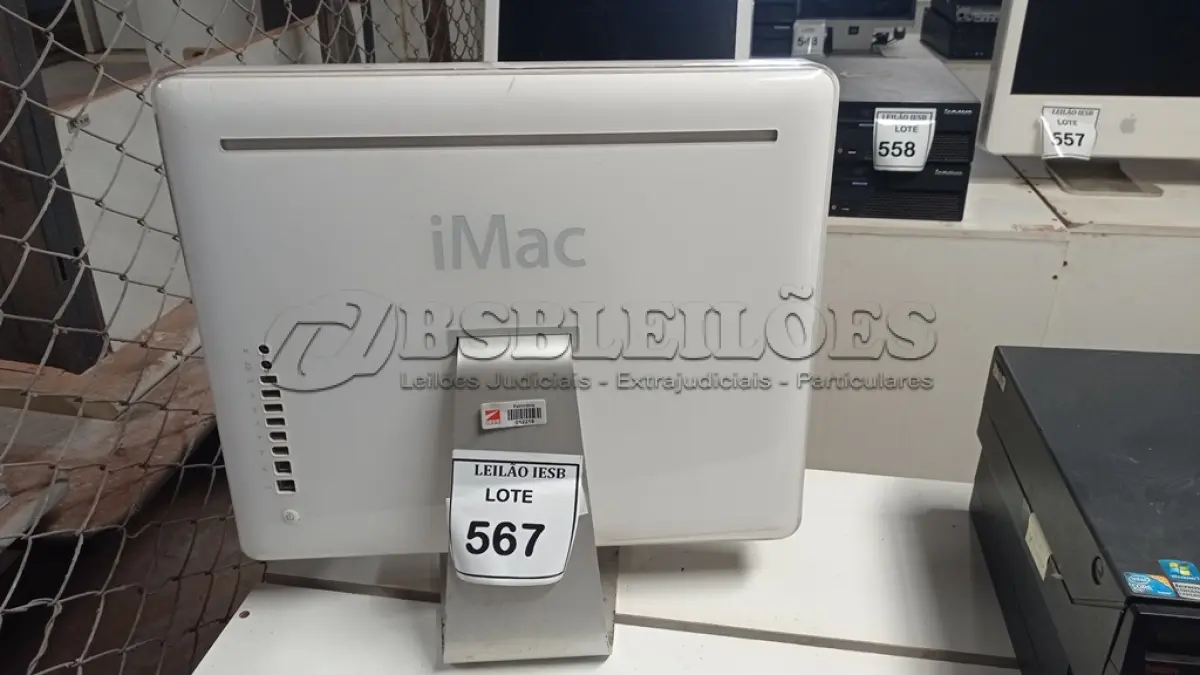 LOTE 567 - 01 IMAC. (NO ESTADO) ATENÇÃO! FAZER A VISITAÇÃO ANTES DE ARREMATAR, NÃO SABEMOS SE FUNCIONA, LEILÃO NÃO TEM GARANTIA E NEM DEVOLUÇÃO, SUJEITO A POSSÍVEIS AVARIAS VISÍVEIS/OCULTAS E/OU AUSÊNCIA DE COMPONENTES.