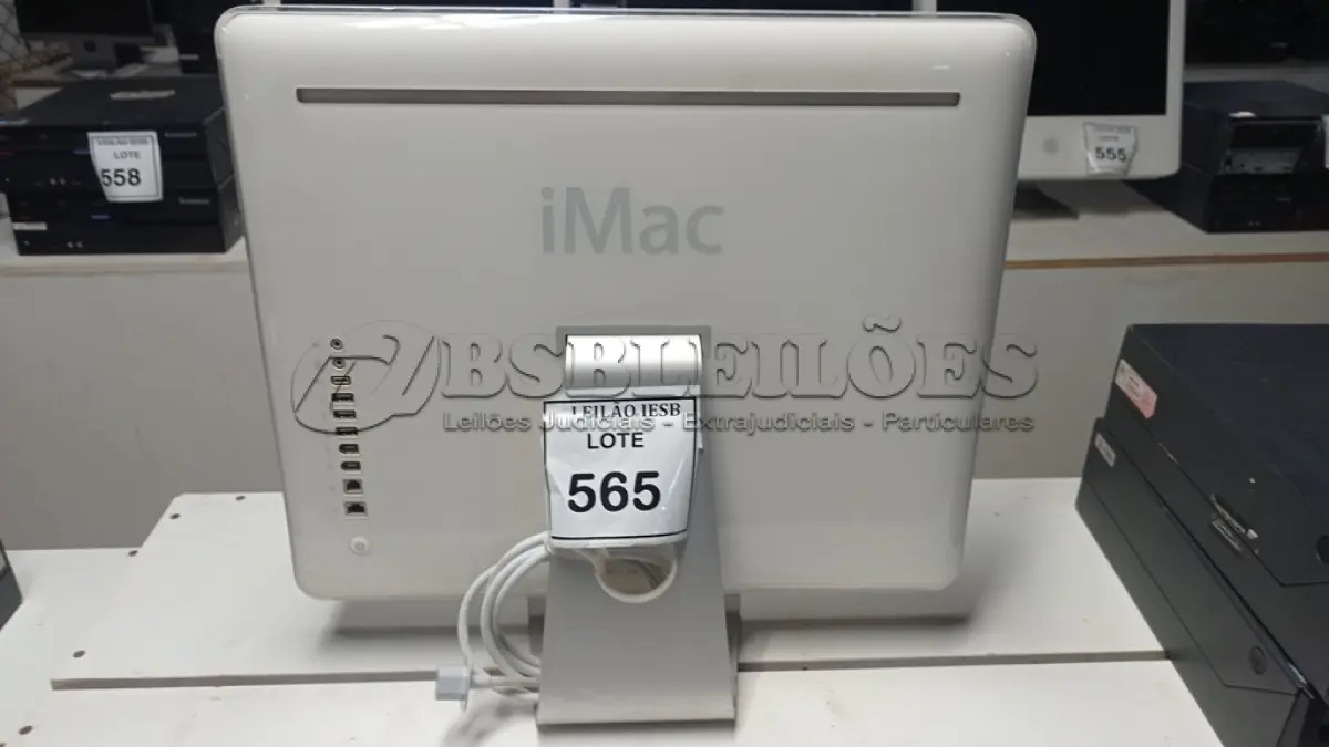 LOTE 565 - 01 IMAC. (NO ESTADO) ATENÇÃO! FAZER A VISITAÇÃO ANTES DE ARREMATAR, NÃO SABEMOS SE FUNCIONA, LEILÃO NÃO TEM GARANTIA E NEM DEVOLUÇÃO, SUJEITO A POSSÍVEIS AVARIAS VISÍVEIS/OCULTAS E/OU AUSÊNCIA DE COMPONENTES.