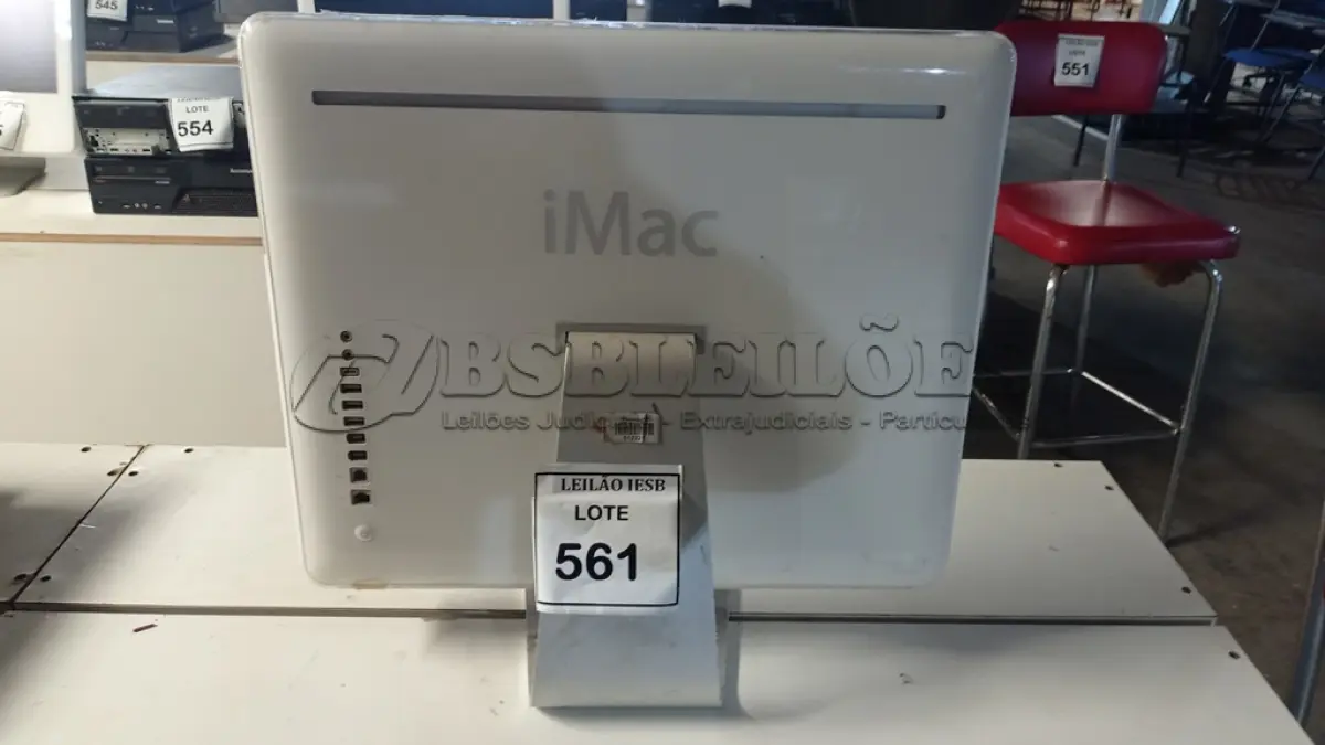 LOTE 561 - 01 IMAC. (NO ESTADO) ATENÇÃO! FAZER A VISITAÇÃO ANTES DE ARREMATAR, NÃO SABEMOS SE FUNCIONA, LEILÃO NÃO TEM GARANTIA E NEM DEVOLUÇÃO, SUJEITO A POSSÍVEIS AVARIAS VISÍVEIS/OCULTAS E/OU AUSÊNCIA DE COMPONENTES.