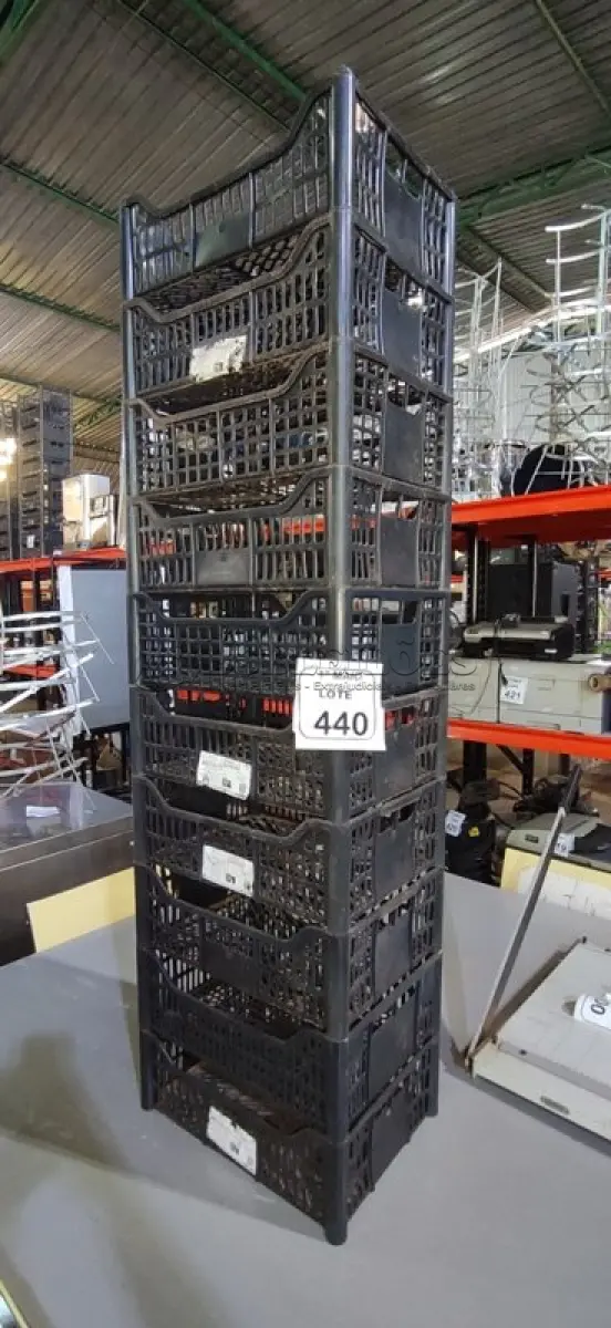 LOTE 440 - 10 CESTAS ORGANIZADORAS. (NO ESTADO) ATENÇÃO! FAZER A VISITAÇÃO ANTES DE ARREMATAR, NÃO SABEMOS SE FUNCIONA, LEILÃO NÃO TEM GARANTIA E NEM DEVOLUÇÃO, SUJEITO A POSSÍVEIS AVARIAS VISÍVEIS/OCULTAS E/OU AUSÊNCIA DE COMPONENTES.