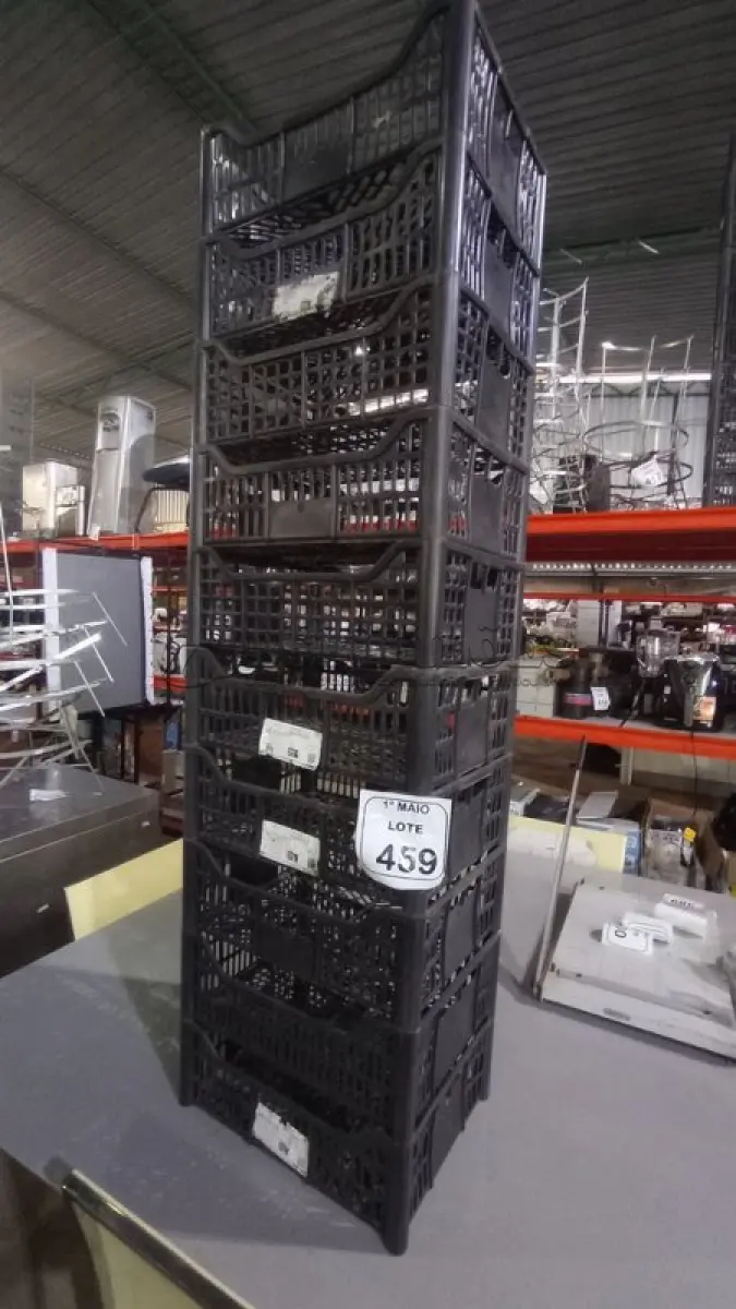 LOTE 459 - 10 CESTAS ORGANIZADORAS. (NO ESTADO) ATENÇÃO! FAZER A VISITAÇÃO ANTES DE ARREMATAR, NÃO SABEMOS SE FUNCIONA, LEILÃO NÃO TEM GARANTIA E NEM DEVOLUÇÃO, SUJEITO A POSSÍVEIS AVARIAS VISÍVEIS/OCULTAS E/OU AUSÊNCIA DE COMPONENTES.