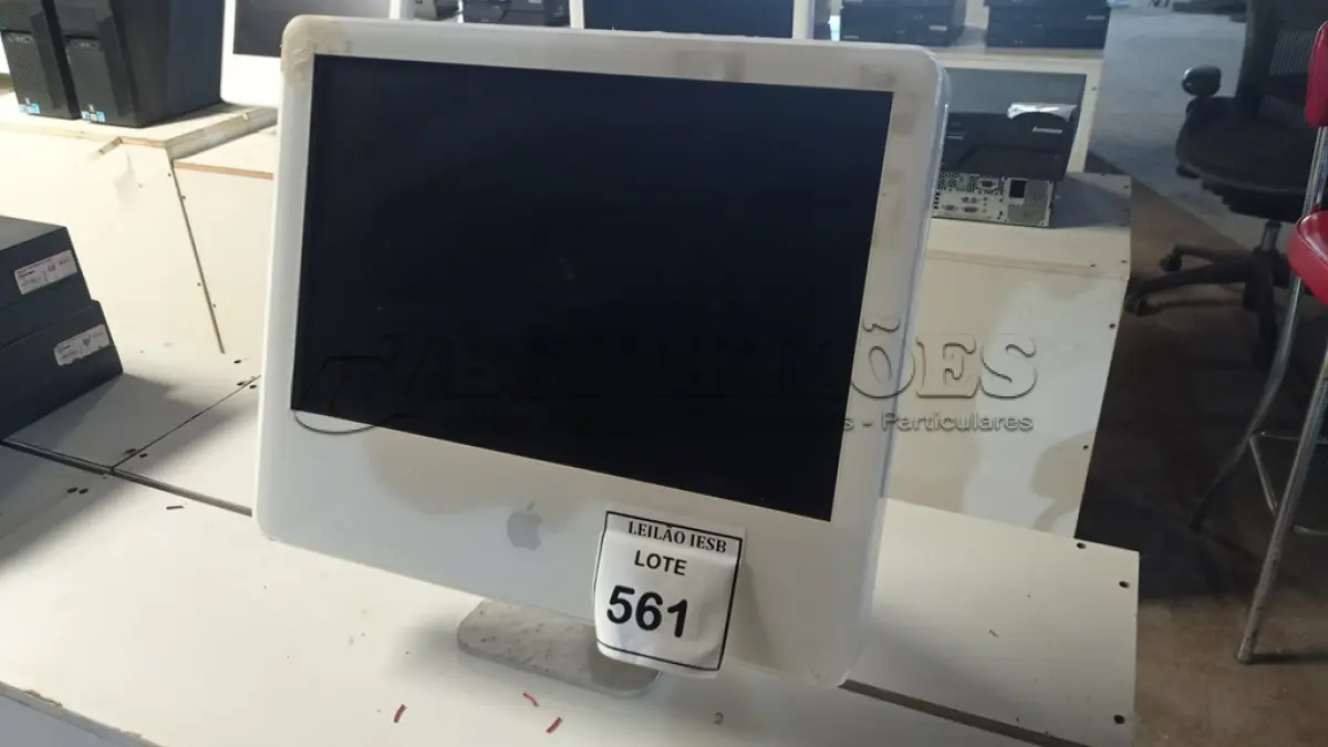 LOTE 561 - 01 IMAC. (NO ESTADO) ATENÇÃO! FAZER A VISITAÇÃO ANTES DE ARREMATAR, NÃO SABEMOS SE FUNCIONA, LEILÃO NÃO TEM GARANTIA E NEM DEVOLUÇÃO, SUJEITO A POSSÍVEIS AVARIAS VISÍVEIS/OCULTAS E/OU AUSÊNCIA DE COMPONENTES.
